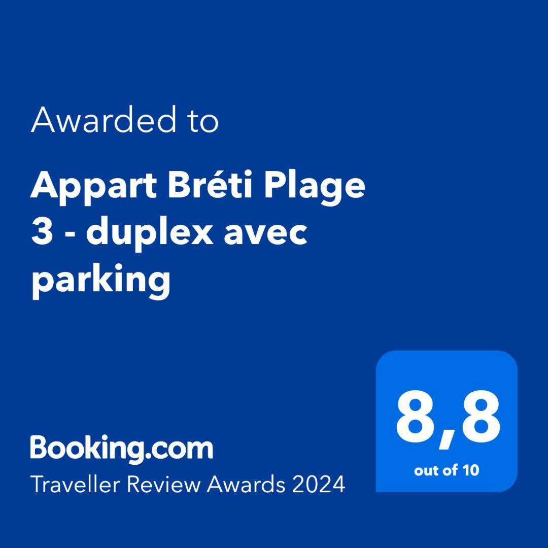 Appart Breti Plage 3 - Duplex Avec Parking Brétignolles-sur-Mer Exterior foto